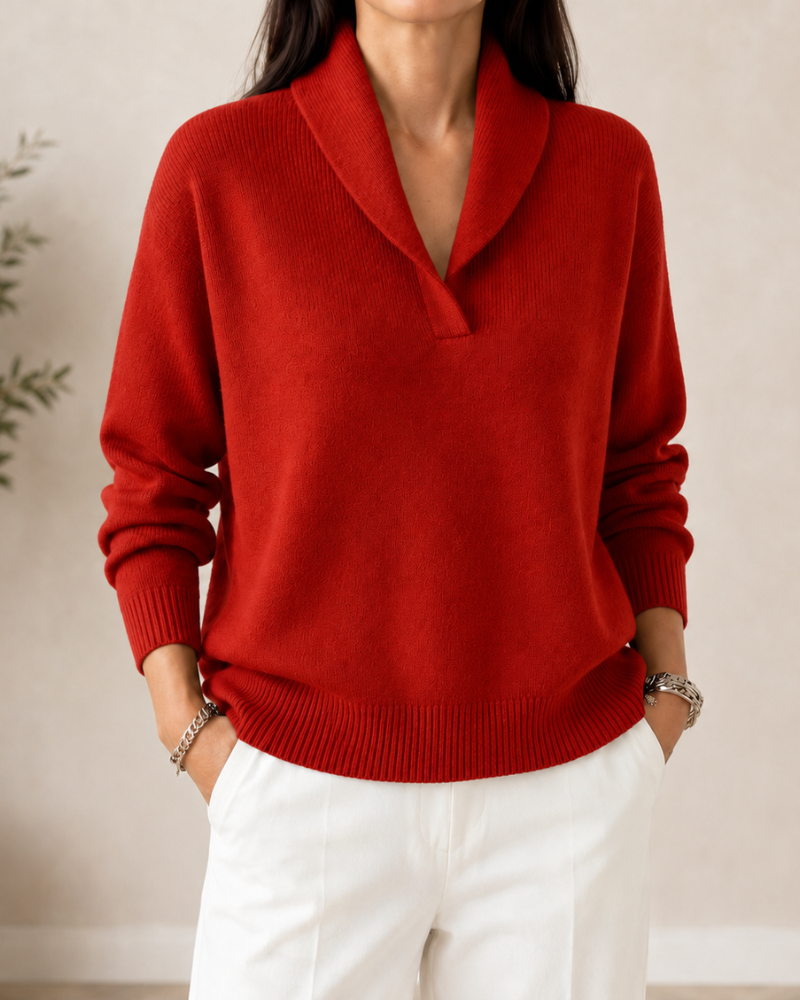 Soft V-Neck Jumper