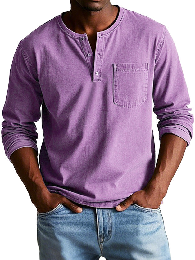 Connor | Vintage Long Sleeve Shirt