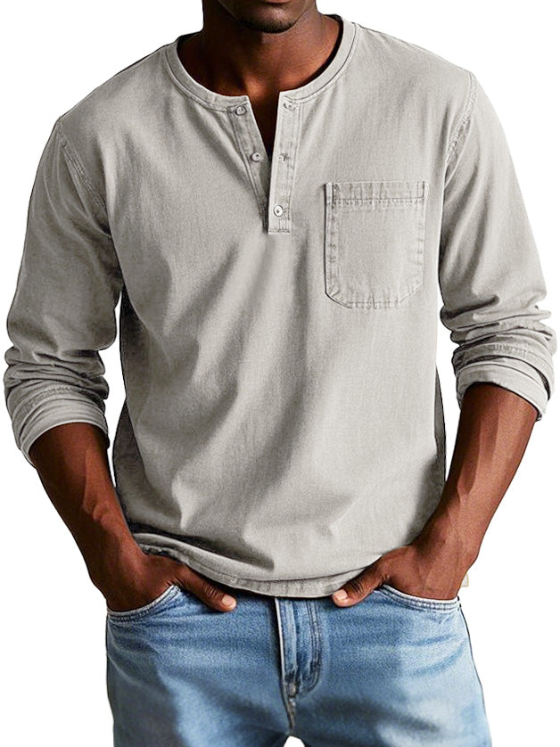 Connor | Vintage Long Sleeve Shirt
