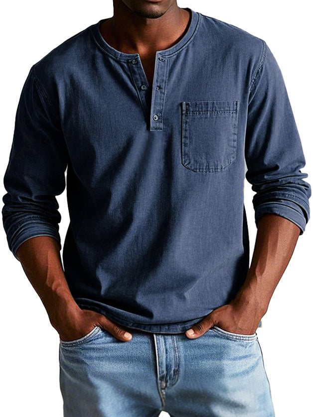 Connor | Vintage Long Sleeve Shirt