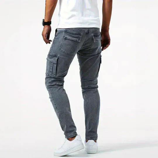 Avelon Cargo Denim Jeans