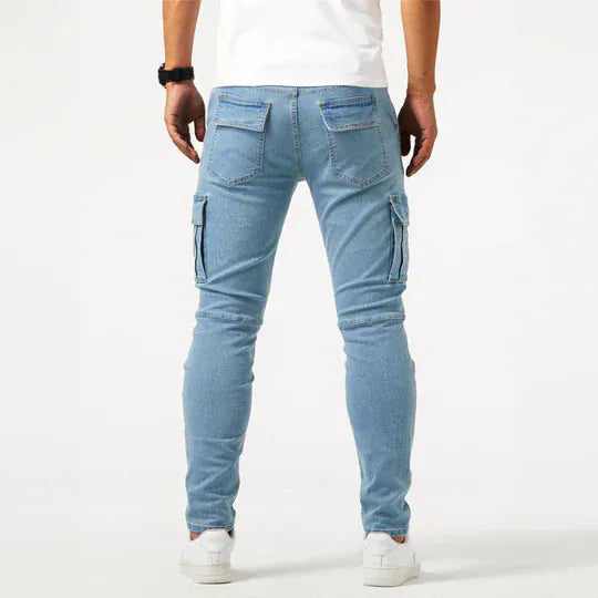 Avelon Cargo Denim Jeans