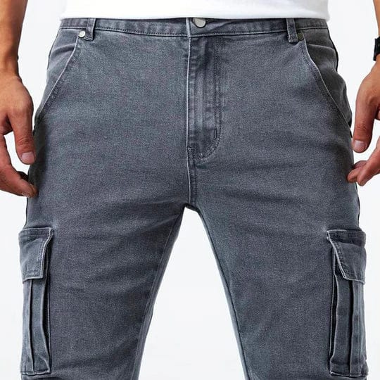 Avelon Cargo Denim Jeans