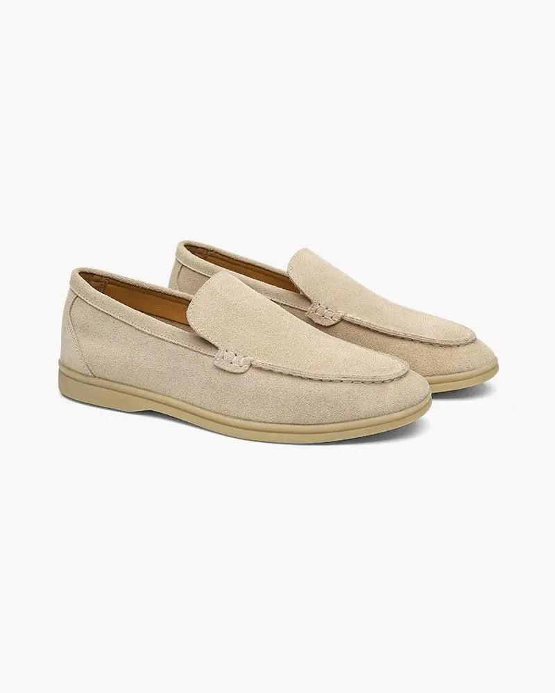 Premium Suede Moccasins Old Money