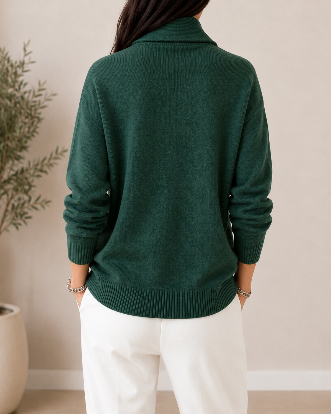 Soft V-Neck Jumper