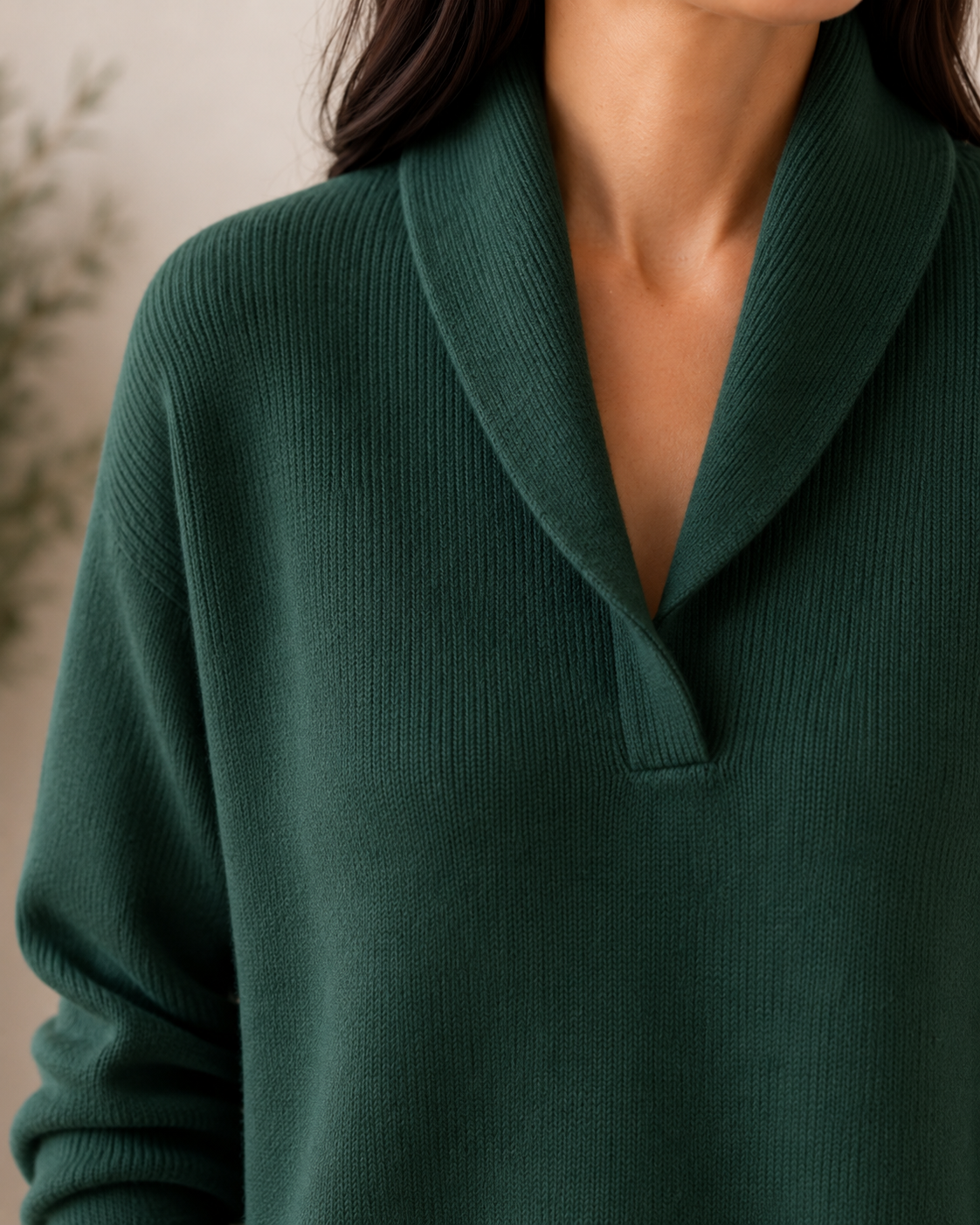 Soft V-Neck Jumper