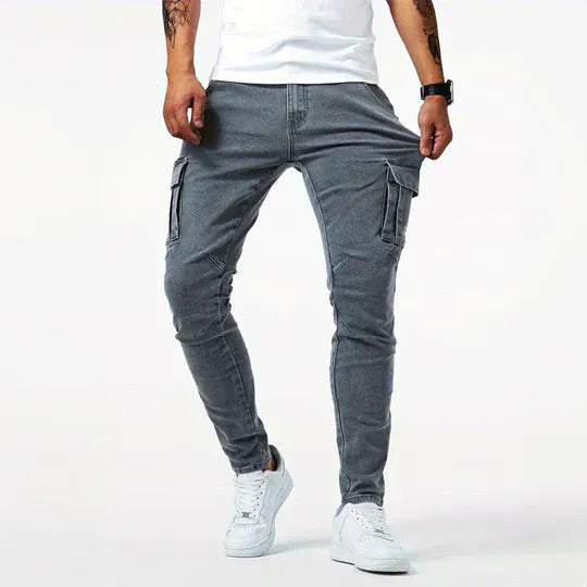Avelon Cargo Denim Jeans
