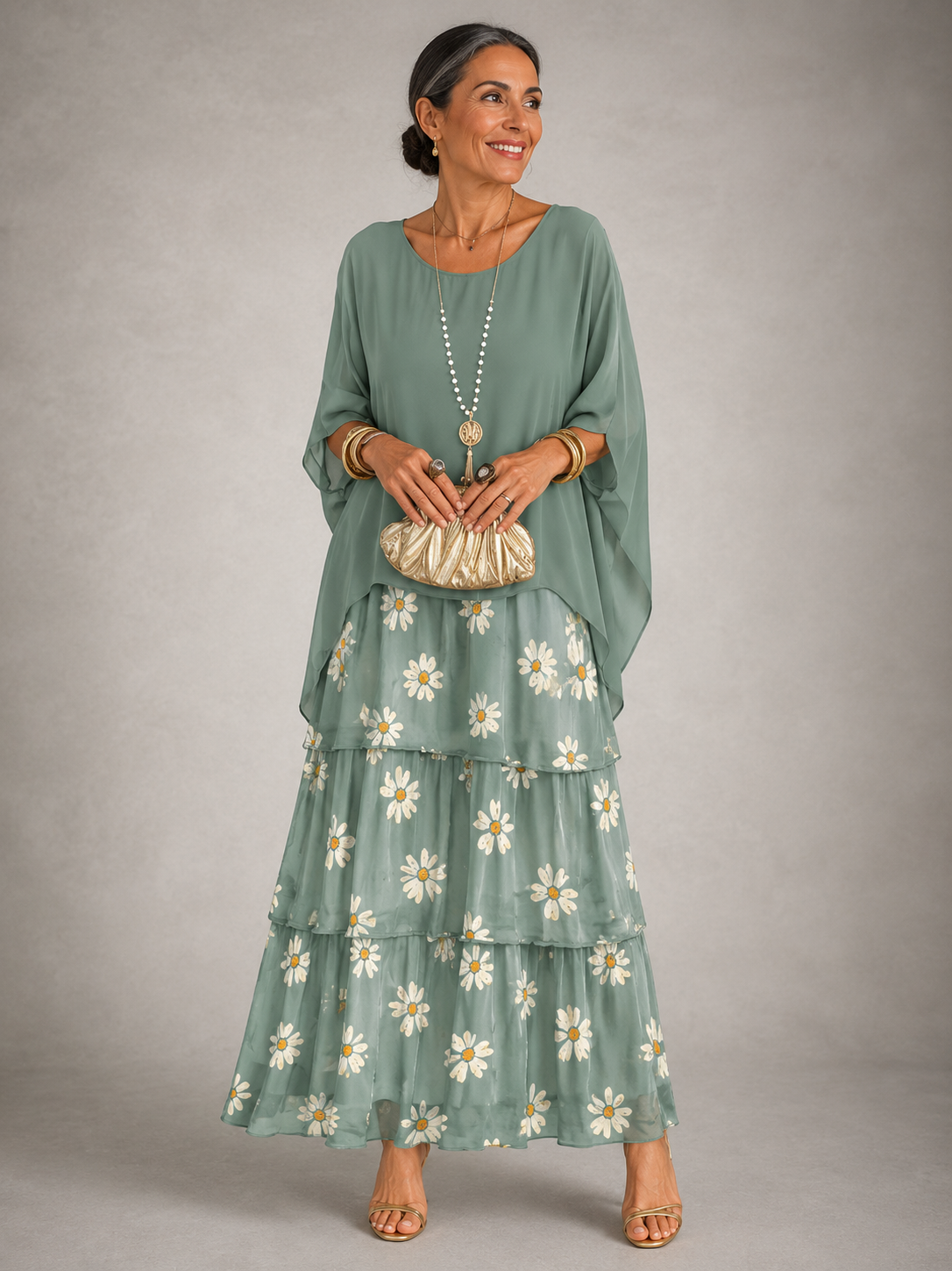 Lara™ | Elegant and Flowing Maxi Dress