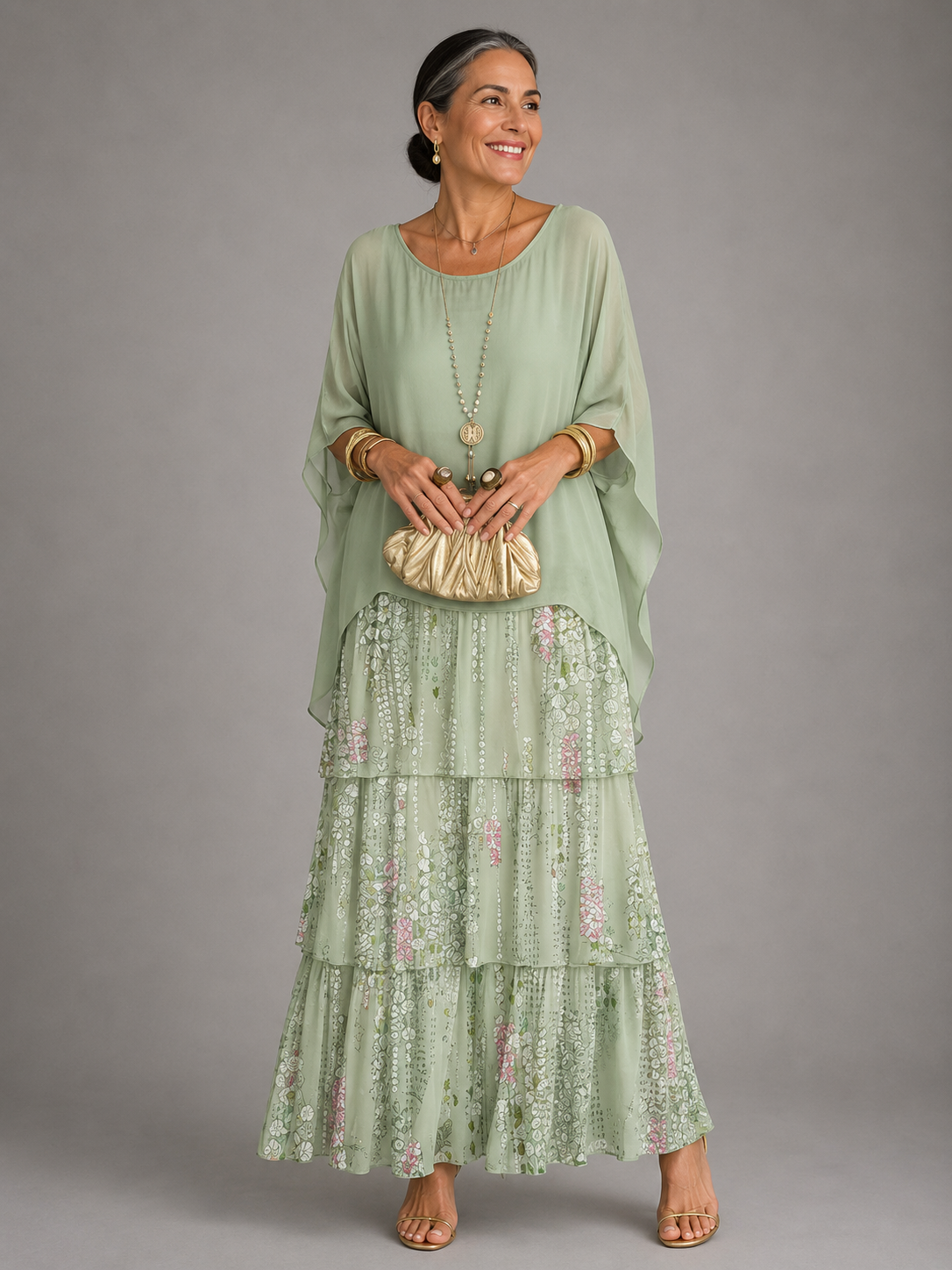 Lara™ | Elegant and Flowing Maxi Dress