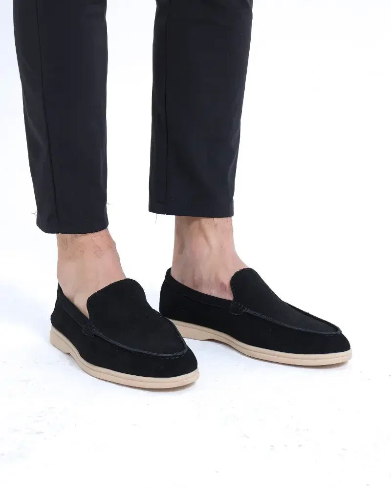Premium Suede Moccasins Old Money