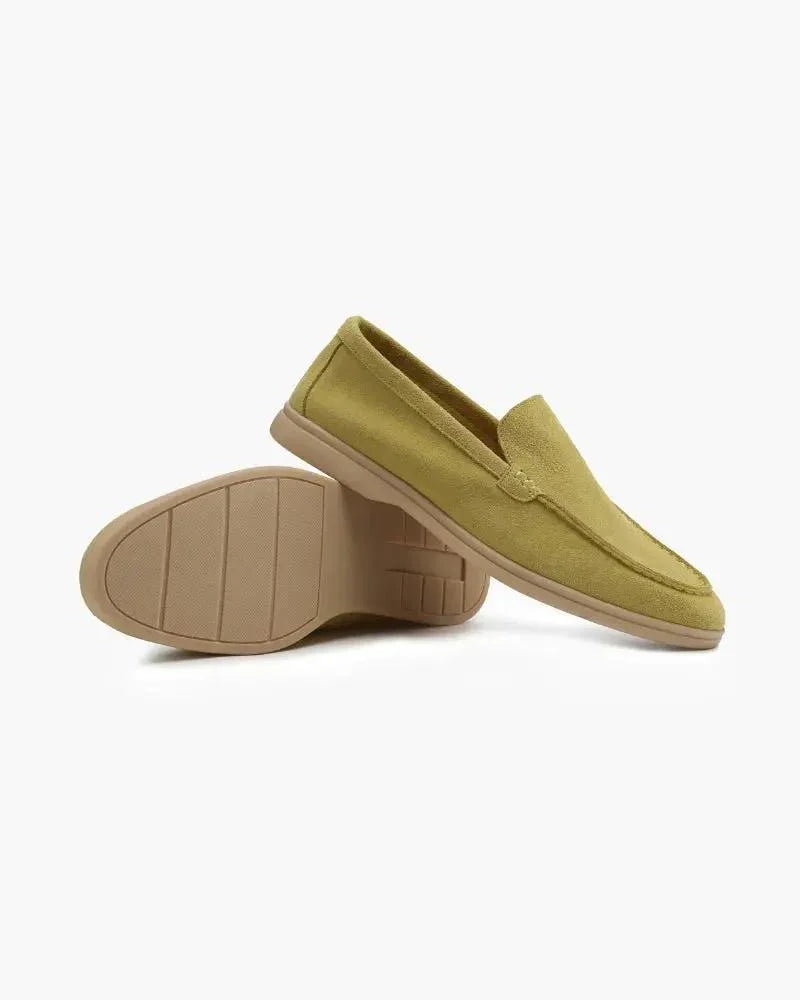 Premium Suede Moccasins Old Money