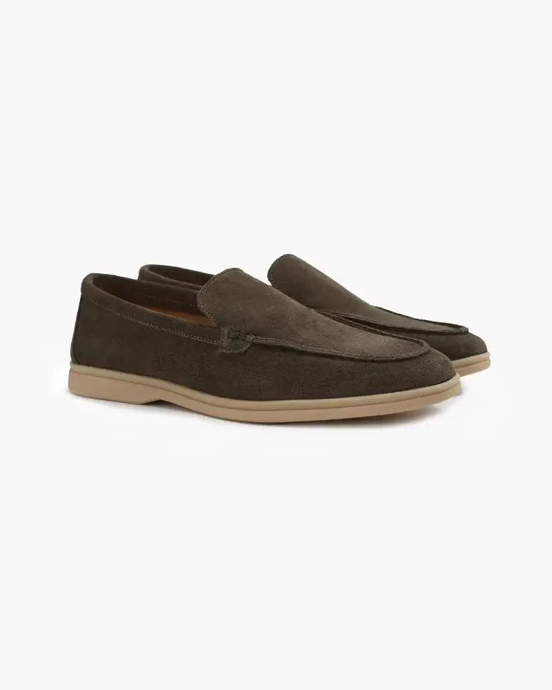 Premium Suede Moccasins Old Money