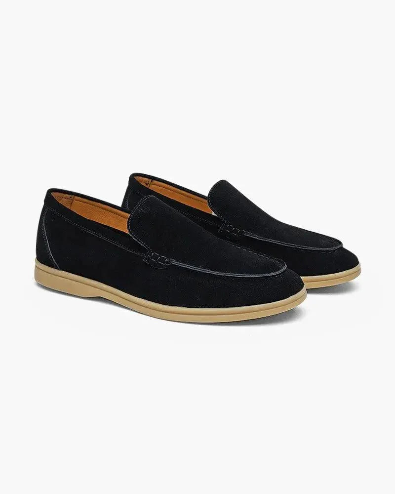 Premium Suede Moccasins Old Money