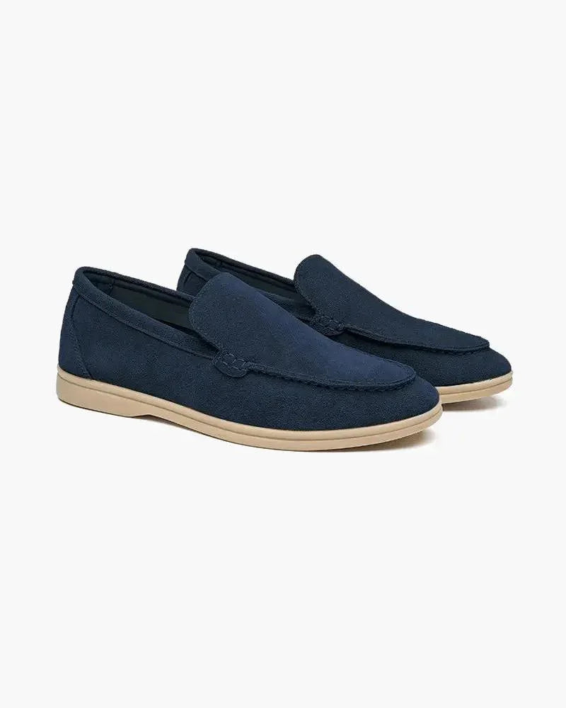 Premium Suede Moccasins Old Money