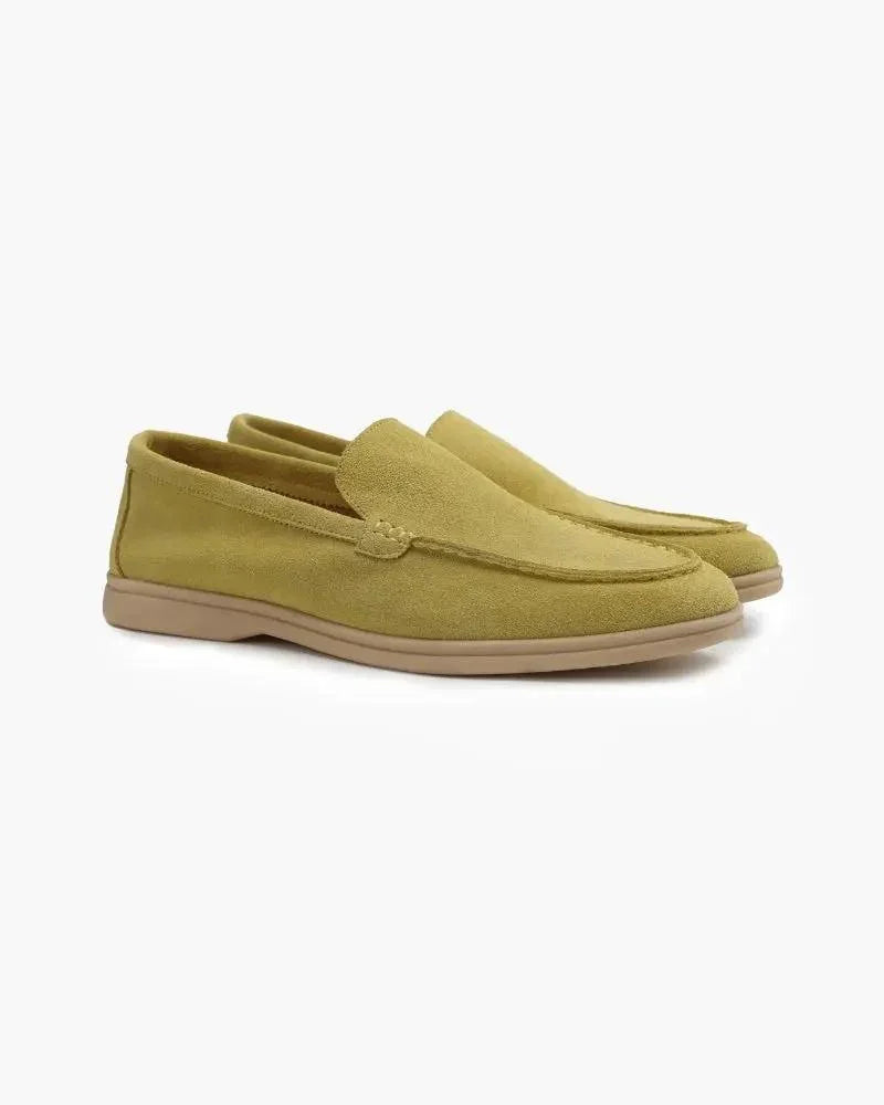 Premium Suede Moccasins Old Money